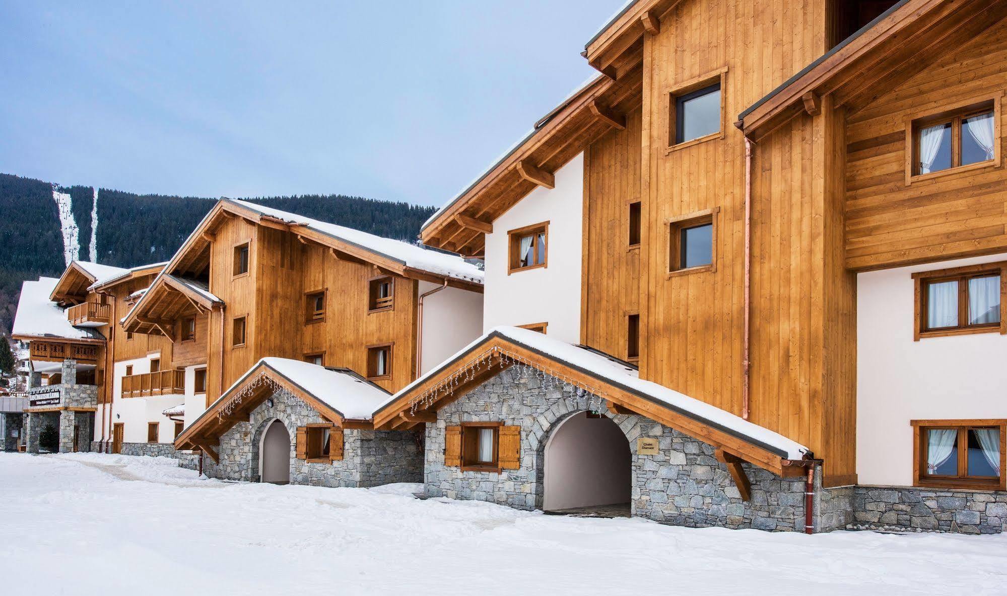 Cgh Residences And Spa Les Chalets De Leana Les Carroz d'Araches Dış mekan fotoğraf