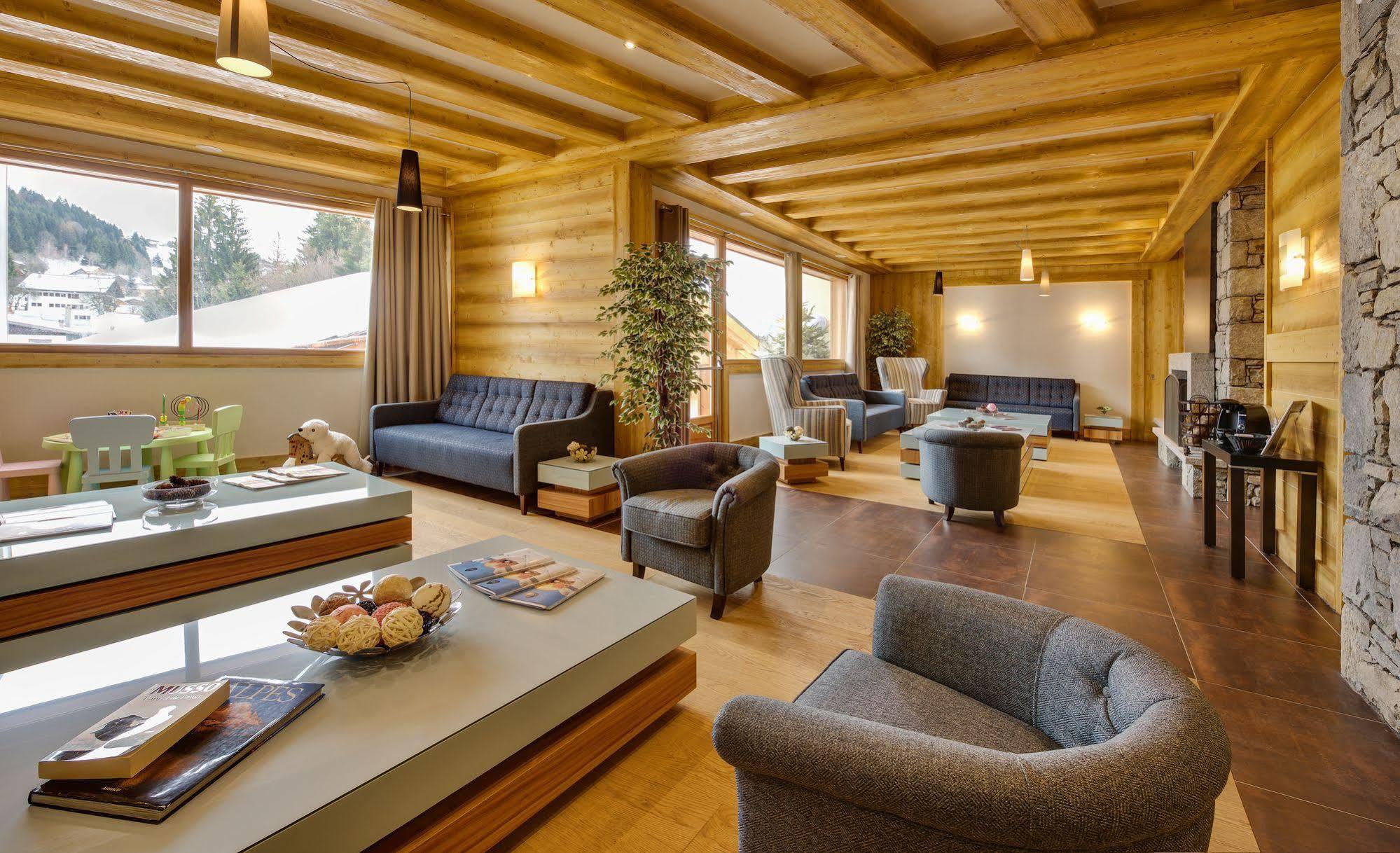 Cgh Residences And Spa Les Chalets De Leana Les Carroz d'Araches Dış mekan fotoğraf