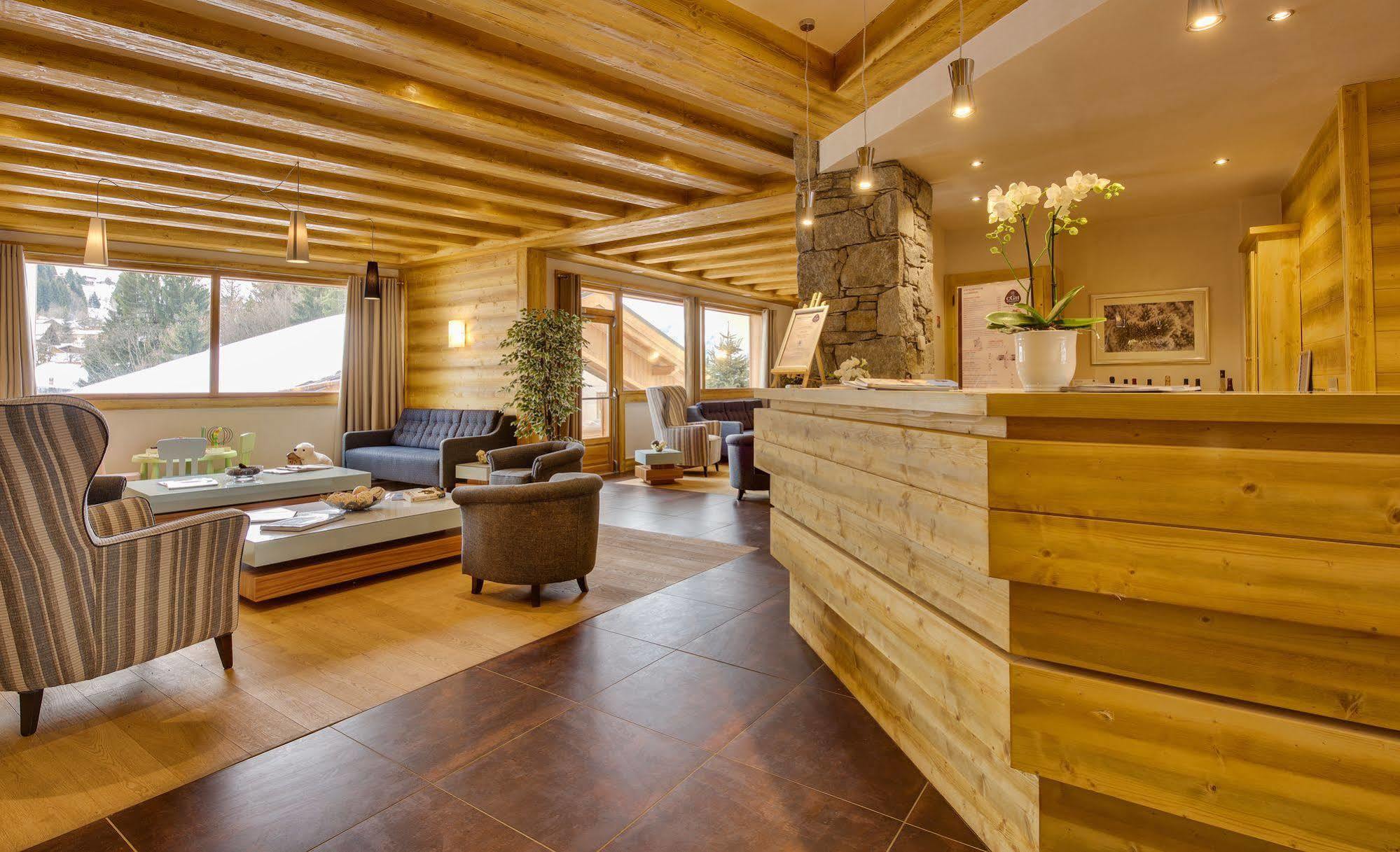 Cgh Residences And Spa Les Chalets De Leana Les Carroz d'Araches Dış mekan fotoğraf