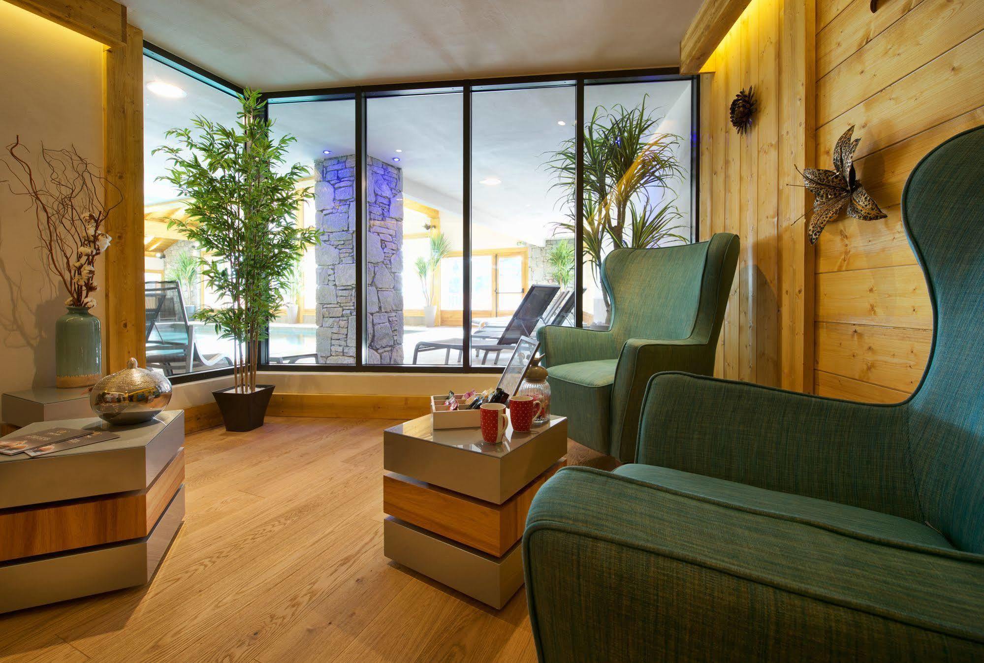Cgh Residences And Spa Les Chalets De Leana Les Carroz d'Araches Dış mekan fotoğraf