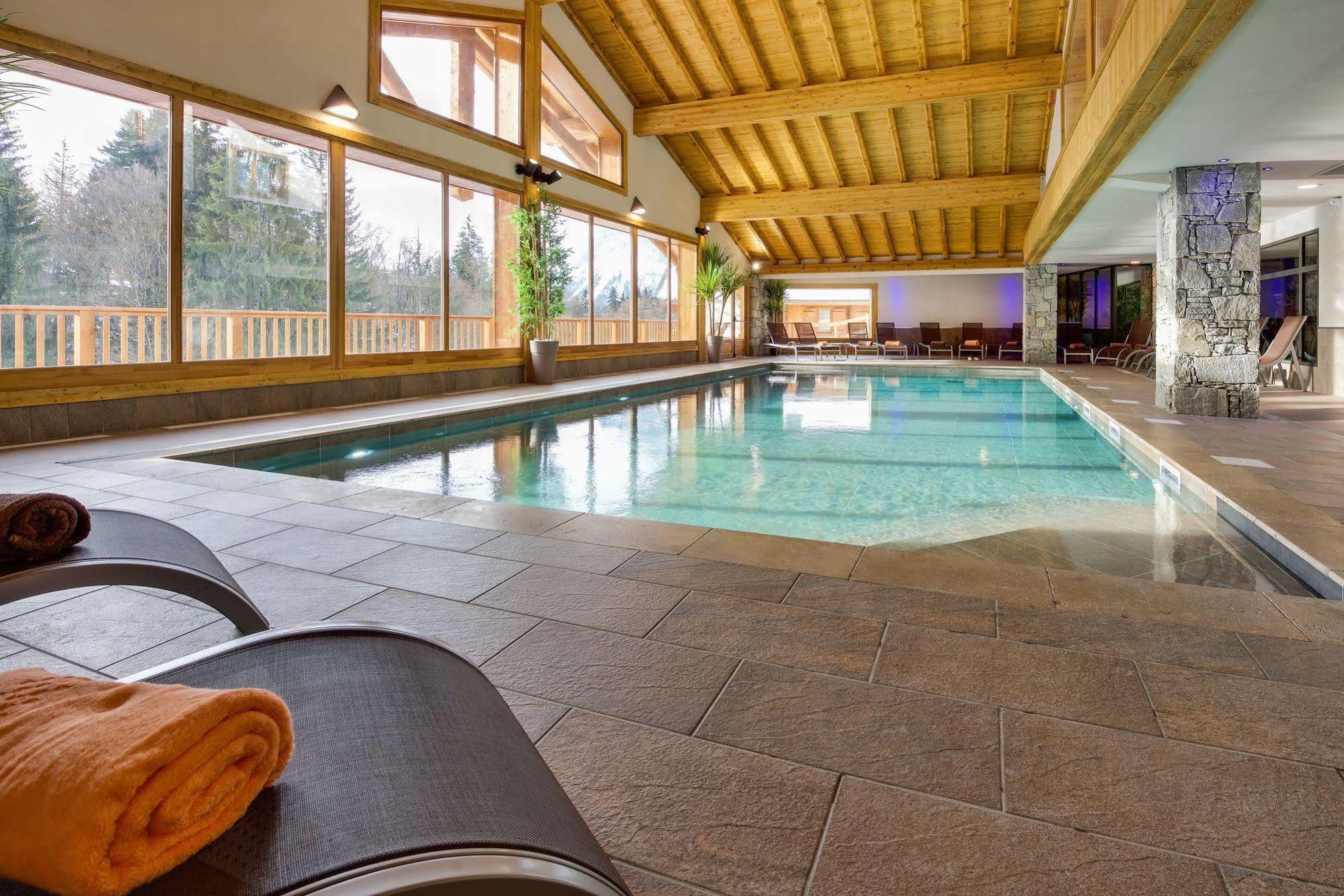 Cgh Residences And Spa Les Chalets De Leana Les Carroz d'Araches Dış mekan fotoğraf