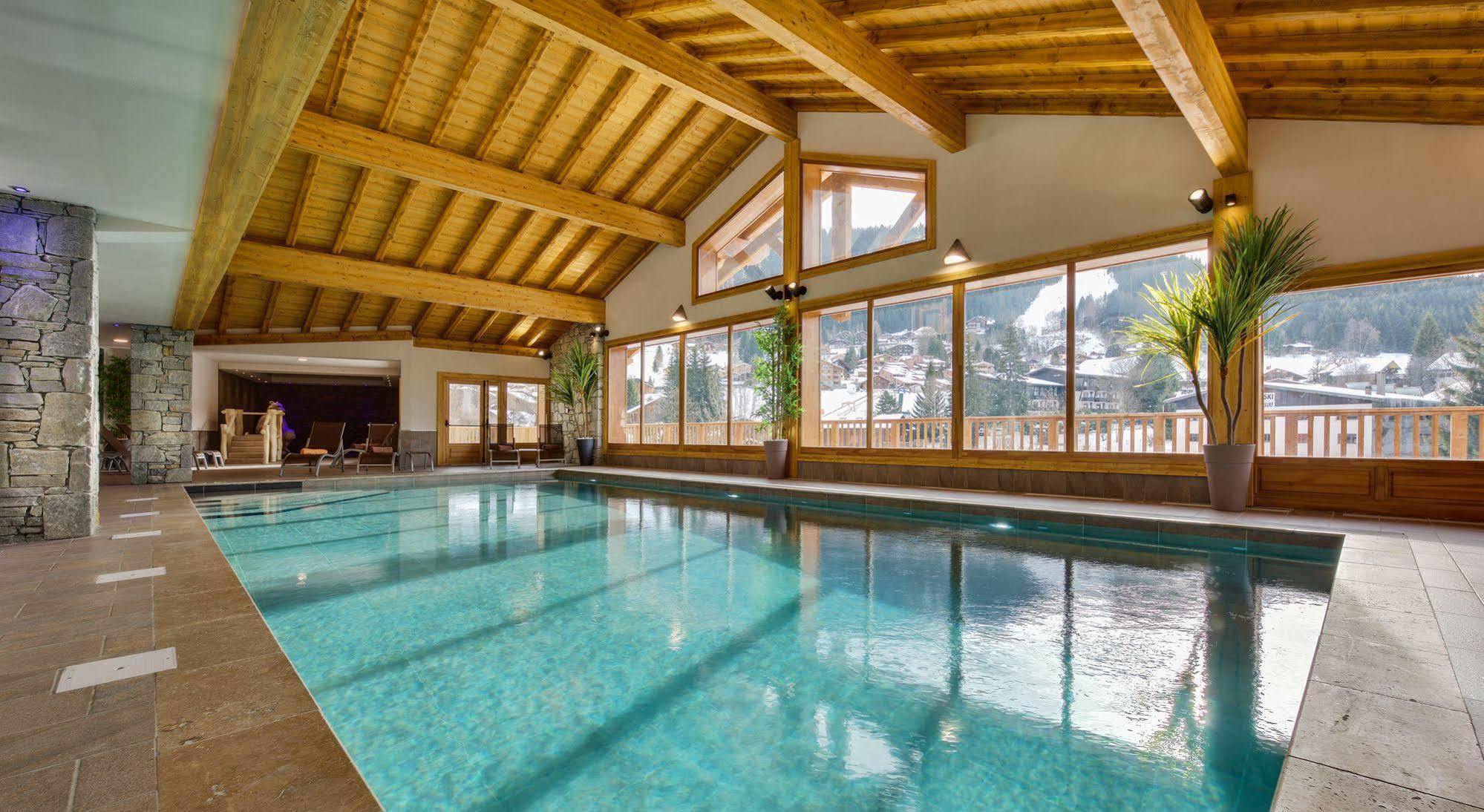 Cgh Residences And Spa Les Chalets De Leana Les Carroz d'Araches Dış mekan fotoğraf